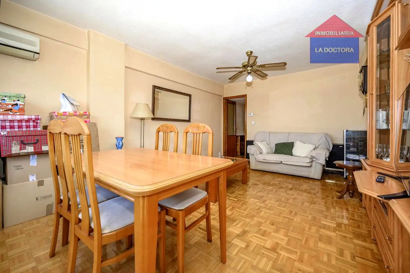 Sala de estar de Piso en venta en Madrid con Aire acondicionado, Calefacción y Parquet
