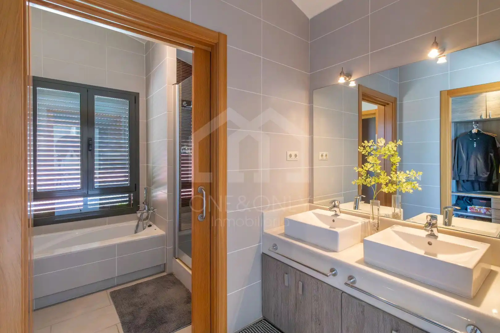 Baño de Casa o chalet en venta en Mont-roig del Camp con Aire acondicionado, Calefacción y Jardín privado