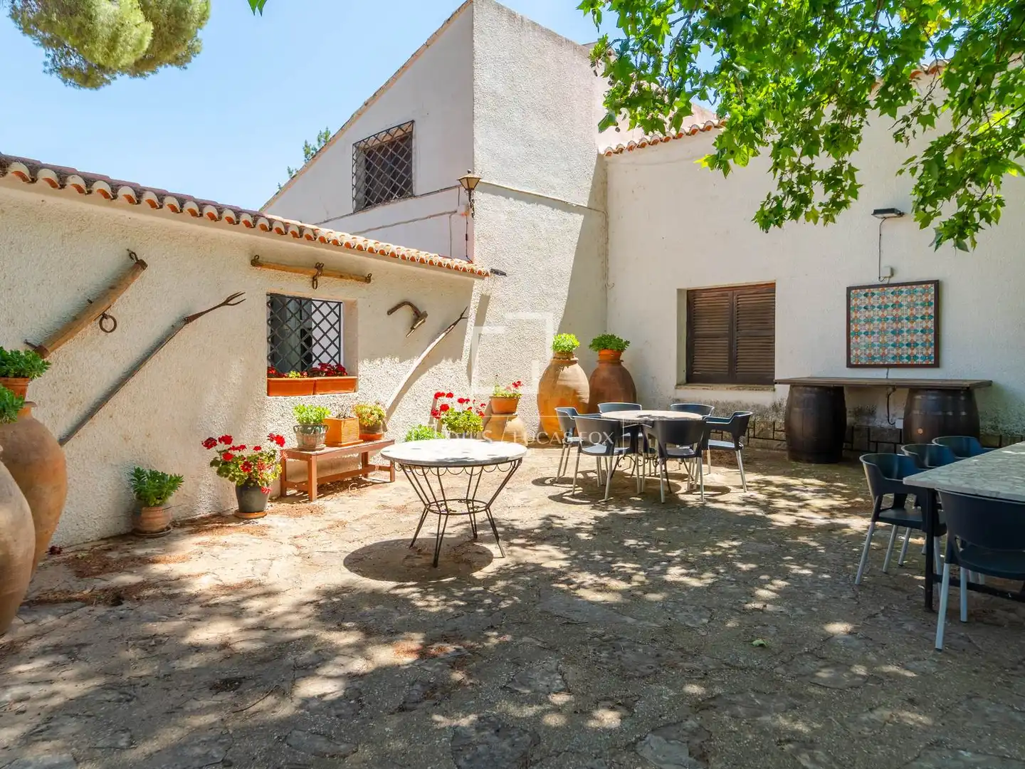 Terrassa de Finca rústica en venda en Requena amb Calefacció, Jardí privat i Terrassa