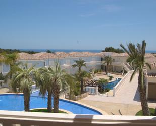 Swimming pool of Apartment for sale in Benissa  with Air Conditioner, Heating and Private garden