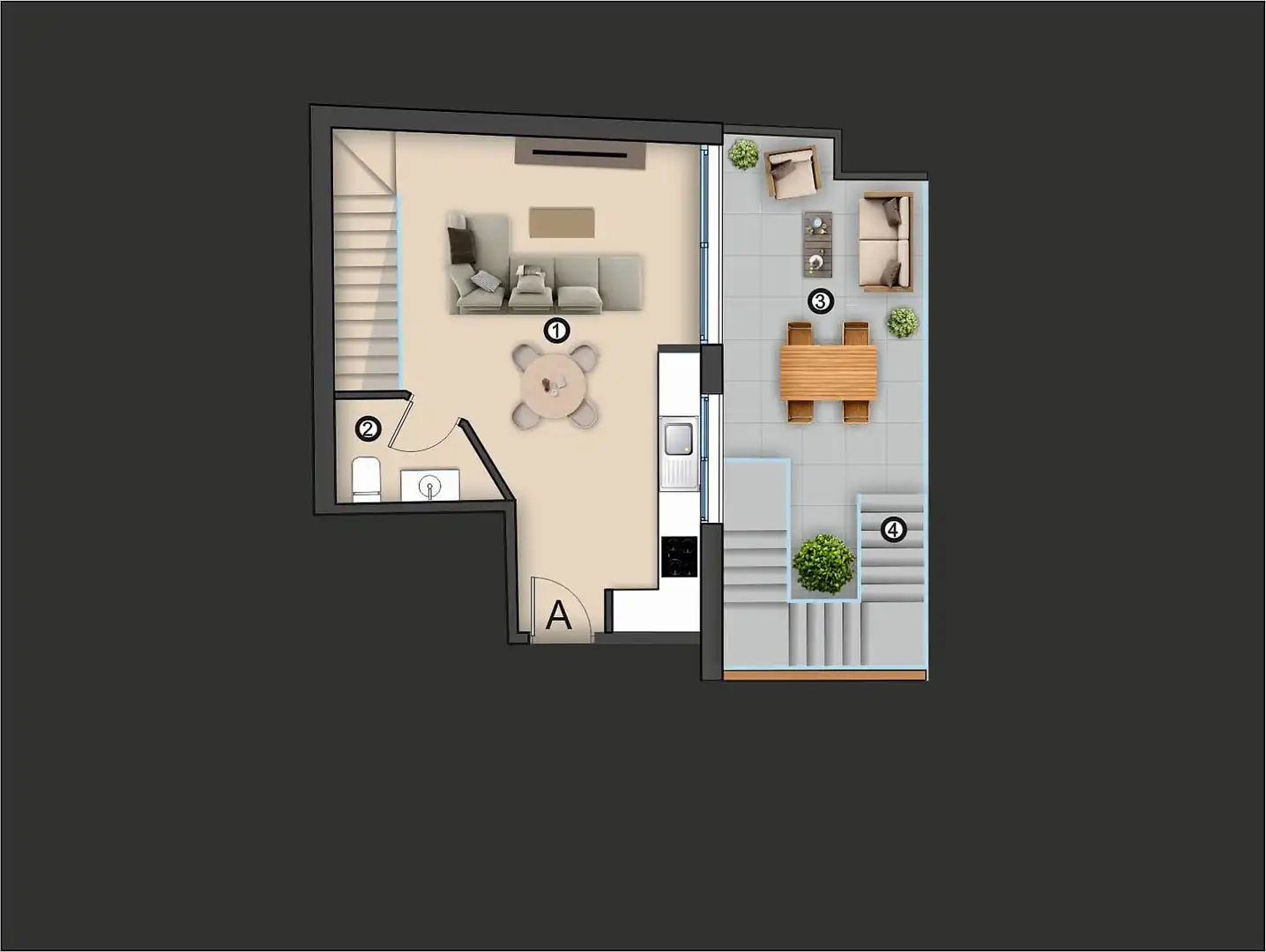 Apartament amb terrassa en venda a Centro, imagen 16