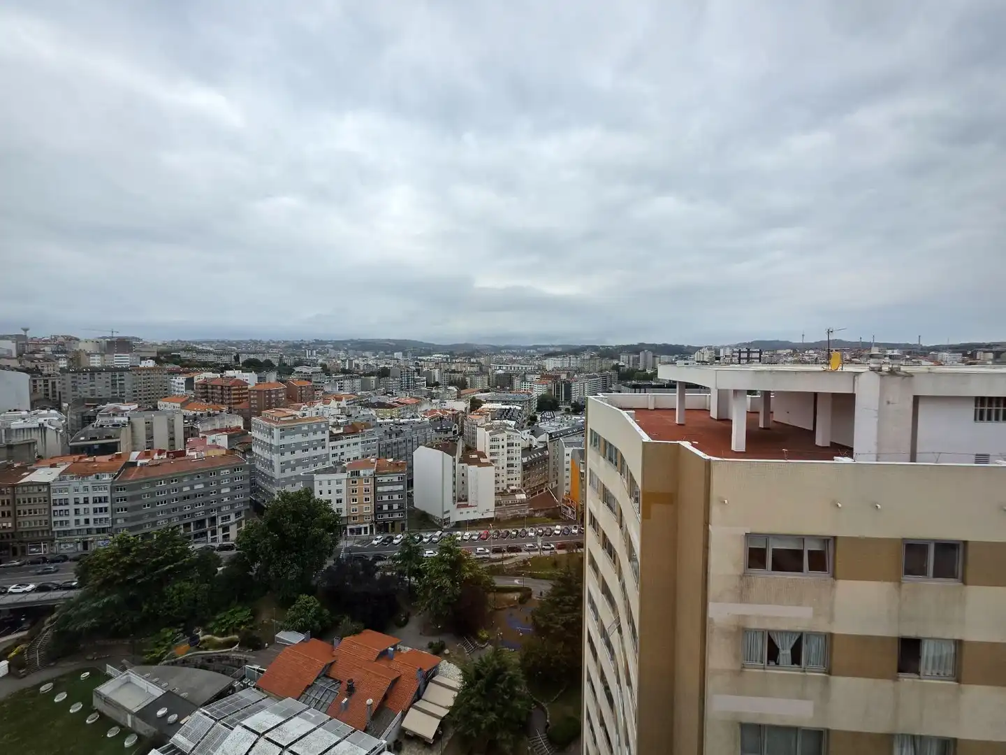 Exterior view of Flat for rent in A Coruña Capital   with Heating and Furnished