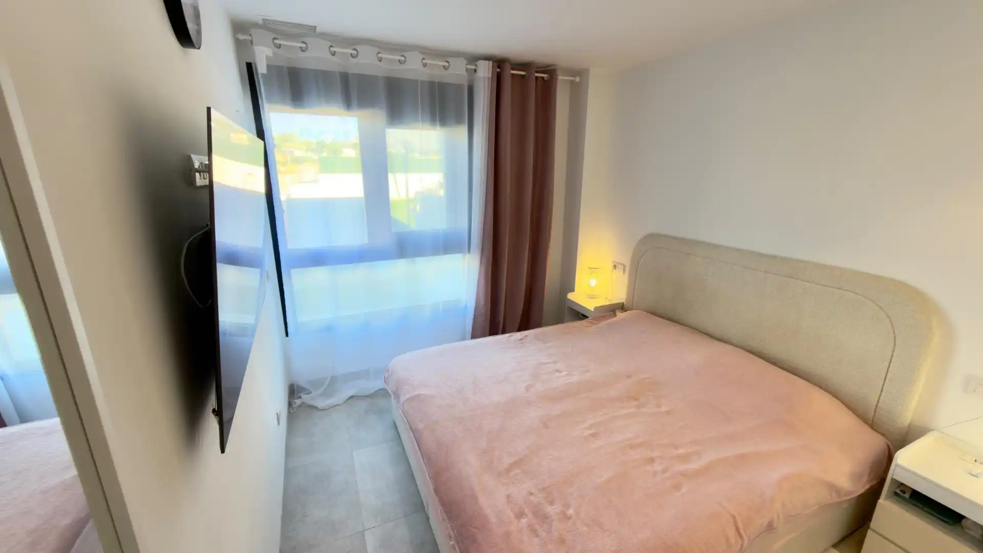 Dormitori de Apartament en venda en Finestrat amb Aire condicionat, Calefacció i Jardí privat