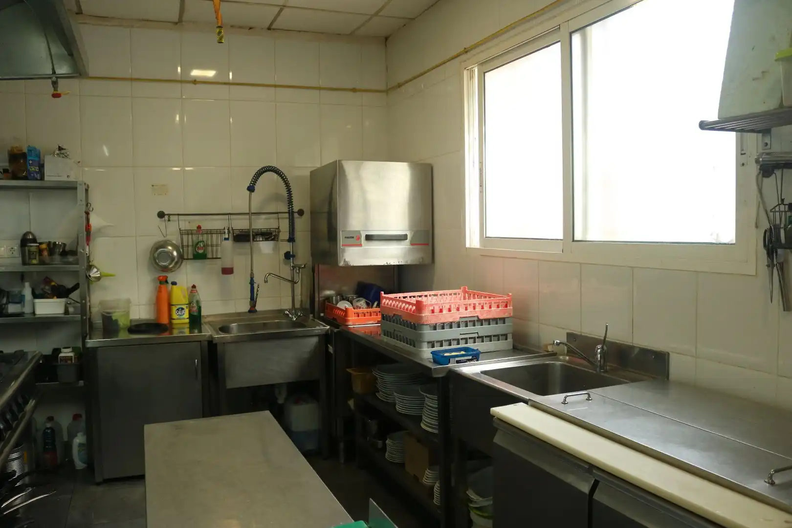 Cocina de Local en traspaso en Pilar de la Horadada con Aire acondicionado, Terraza y Amueblado