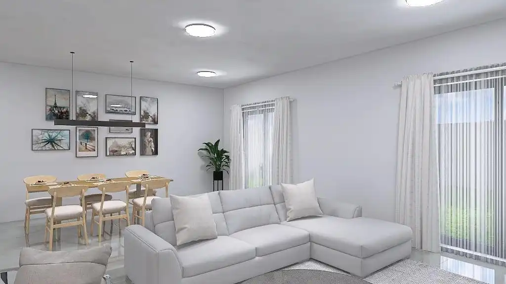 Sala de estar de Casa adosada en venta en Olías del Rey con Calefacción, Jardín privado y Terraza