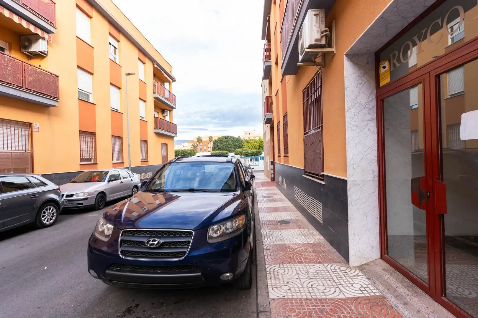 Parking of Flat for sale in Roquetas de Mar  with Air Conditioner, Heating and Terrace