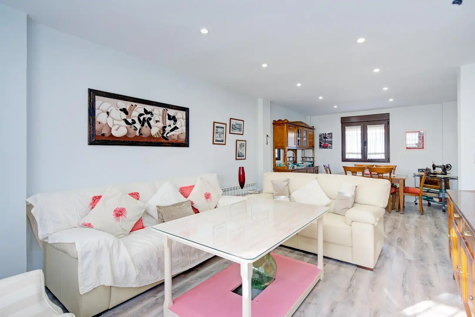 Living room of Houses for sale in Jun  with Air Conditioner, Heating and Private garden