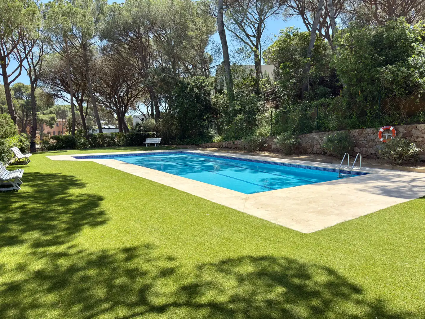 Schwimmbecken von Wohnungen zur Miete in Palafrugell mit Heizung, Privatgarten und Möbliert