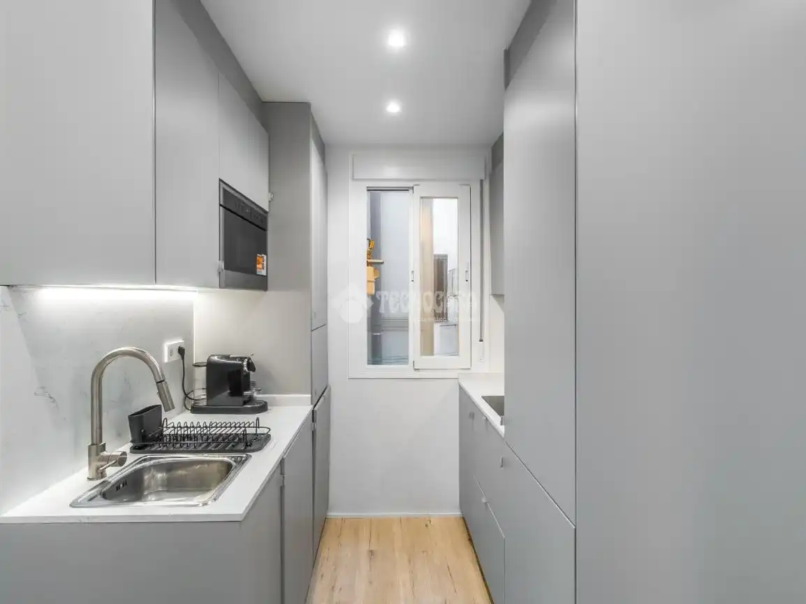 Kitchen of Flat for sale in Madrid  with Air Conditioner and Heating