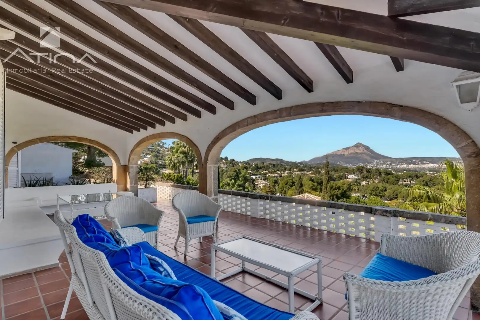 Terraza de Casa o chalet en venta en Jávea / Xàbia con Jardín privado, Terraza y Piscina