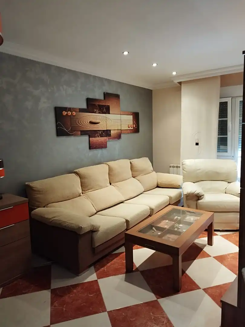 Sala de estar de Casa o chalet en venta en Fresno el Viejo con Calefacción, Jardín privado y Terraza