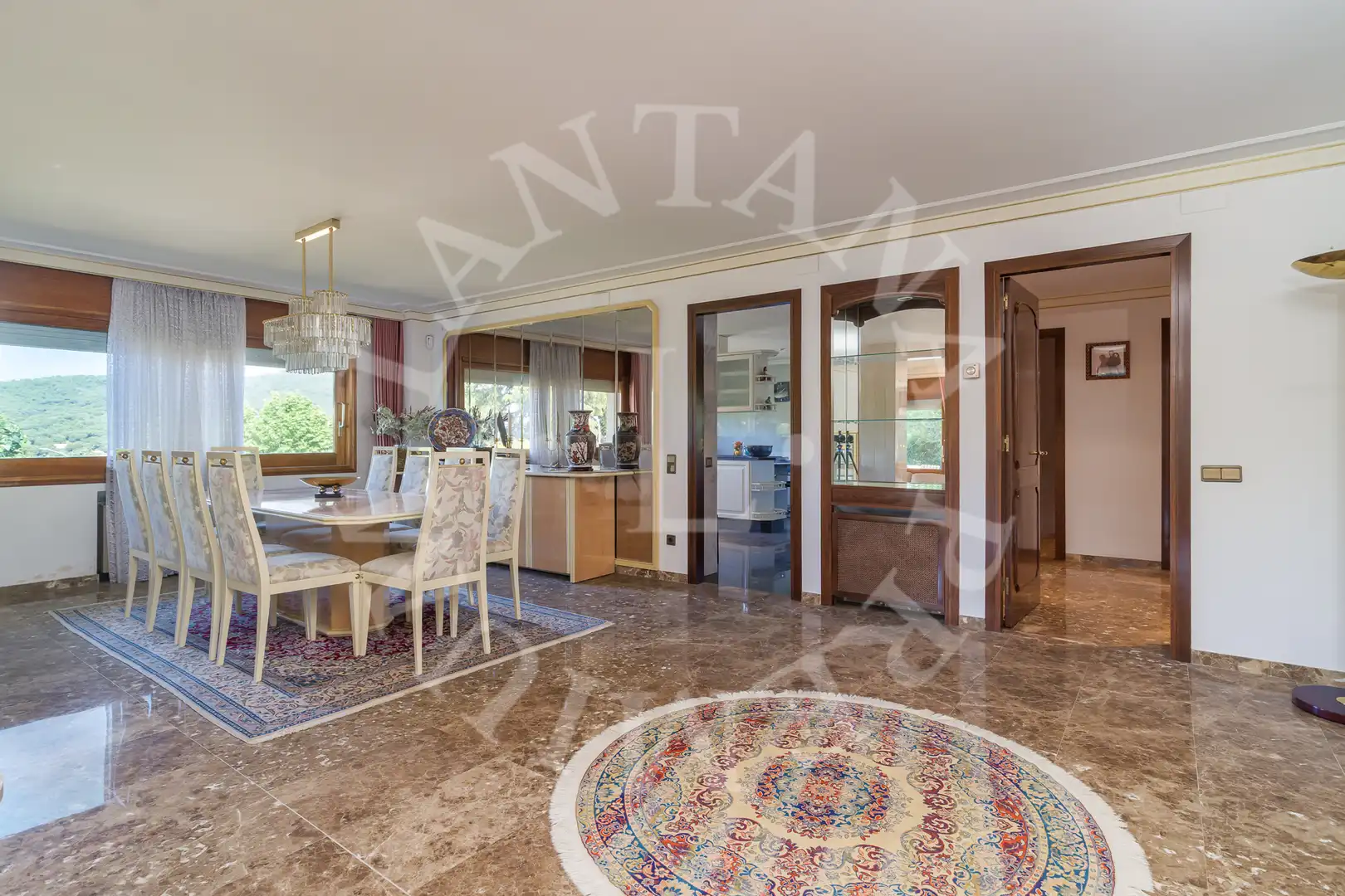 Comedor de Casa o chalet en venta en La Garriga con Aire acondicionado, Calefacción y Jardín privado