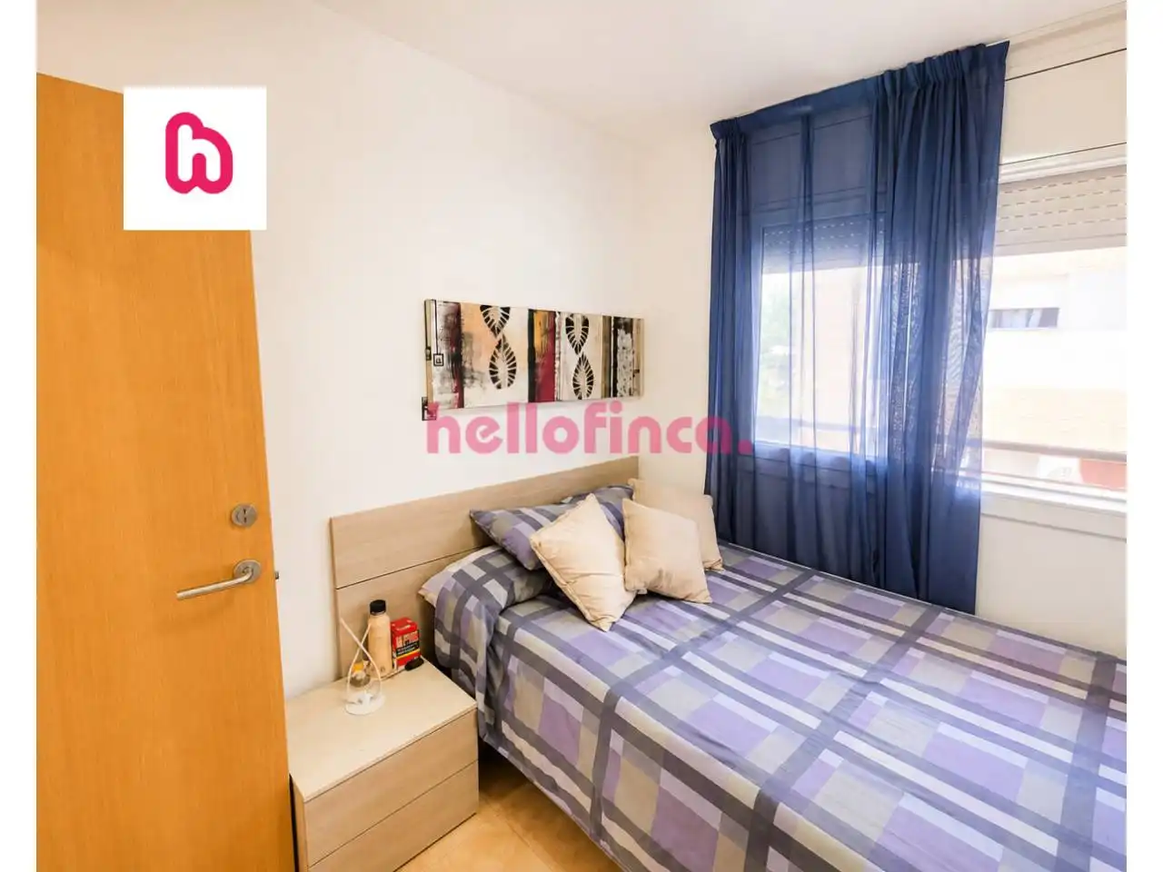 Schlafzimmer von Wohnung zum Verkauf in Sant Celoni mit Klimaanlage, Heizung und Balkon