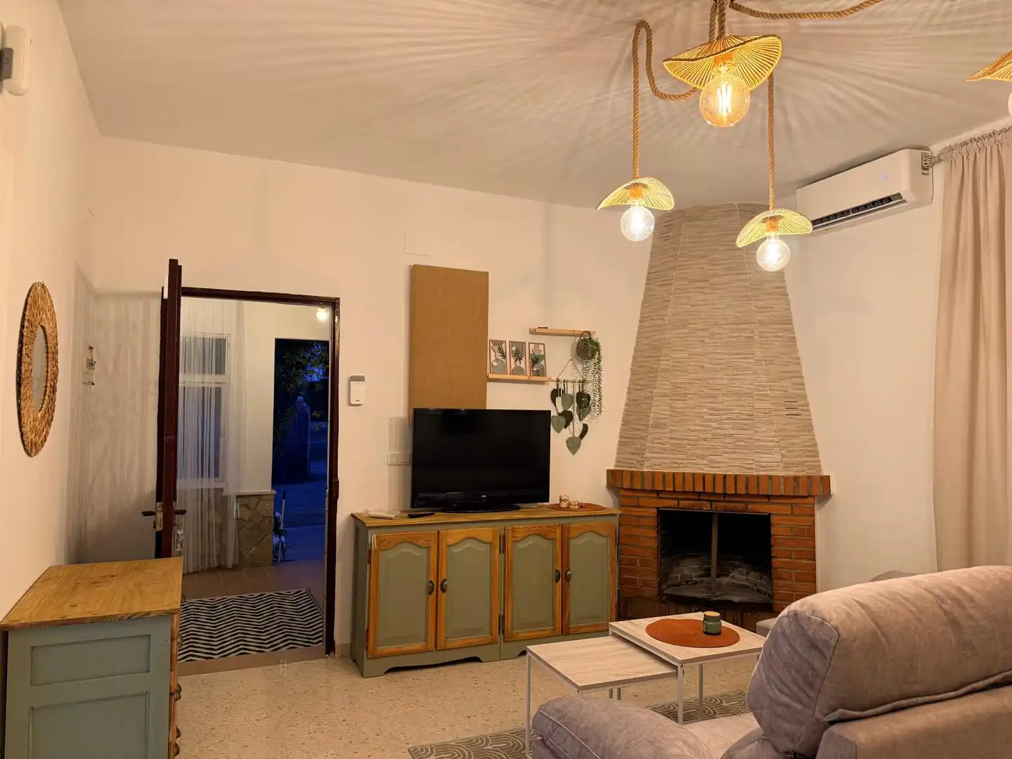 Living room of Country homes for sale in Vejer de la Frontera  with Air Conditioner, Heating and Private garden