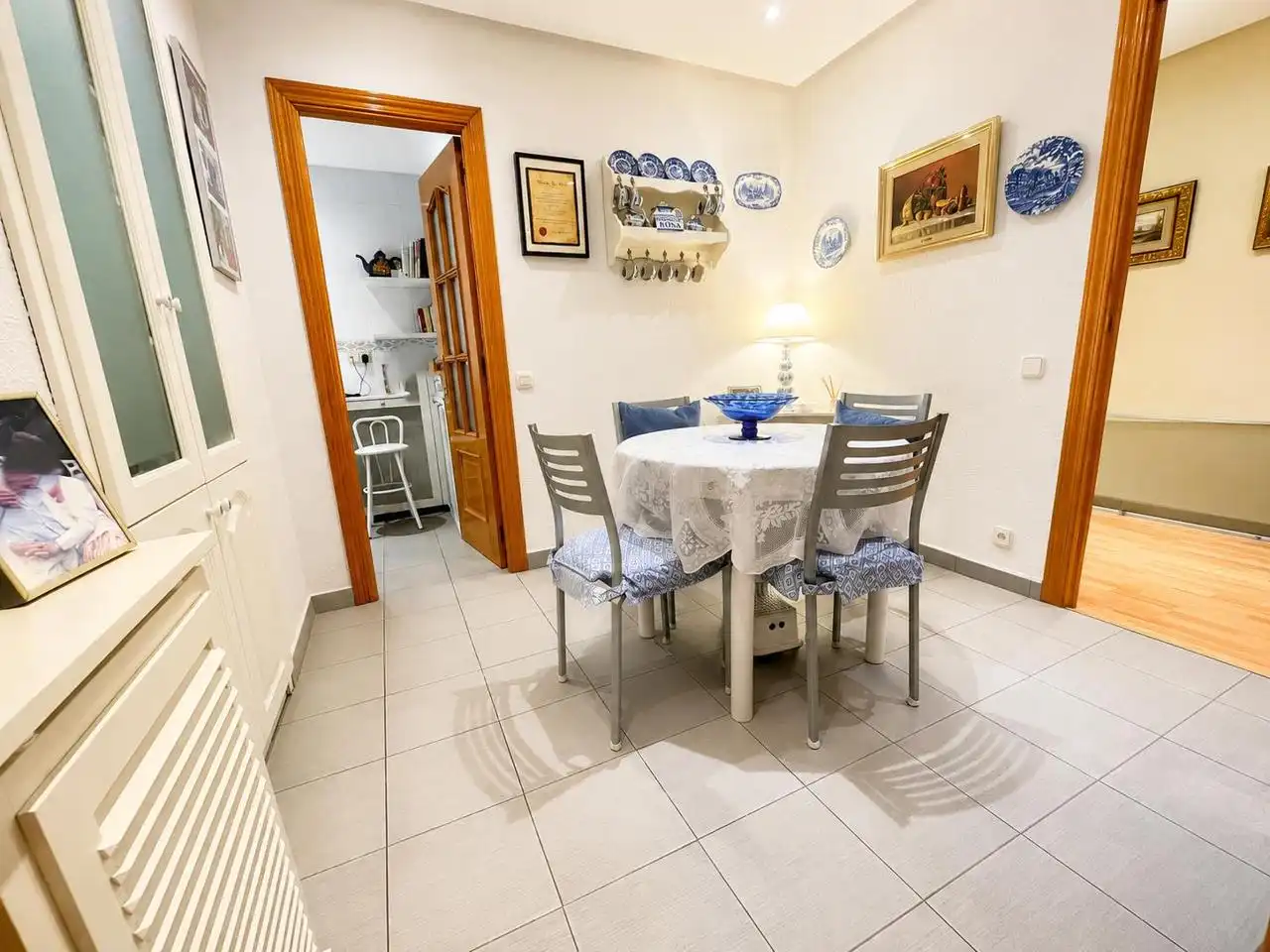 Comedor de Piso en venta en Madrid con Calefacción, Jardín privado y Parquet