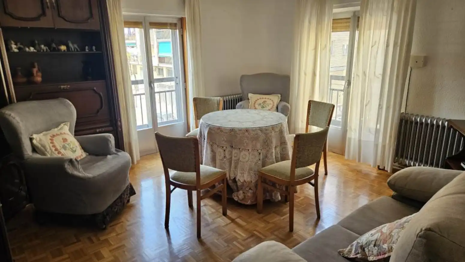 Esszimmer von Wohnung zum Verkauf in Salamanca mit Heizung, Terrasse und Balkon