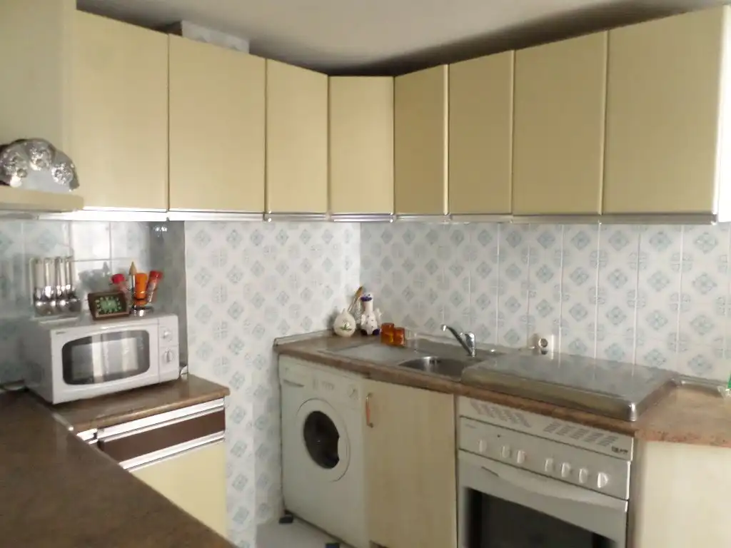 Kitchen of Flat for sale in Móstoles  with Heating, Terrace and Oven