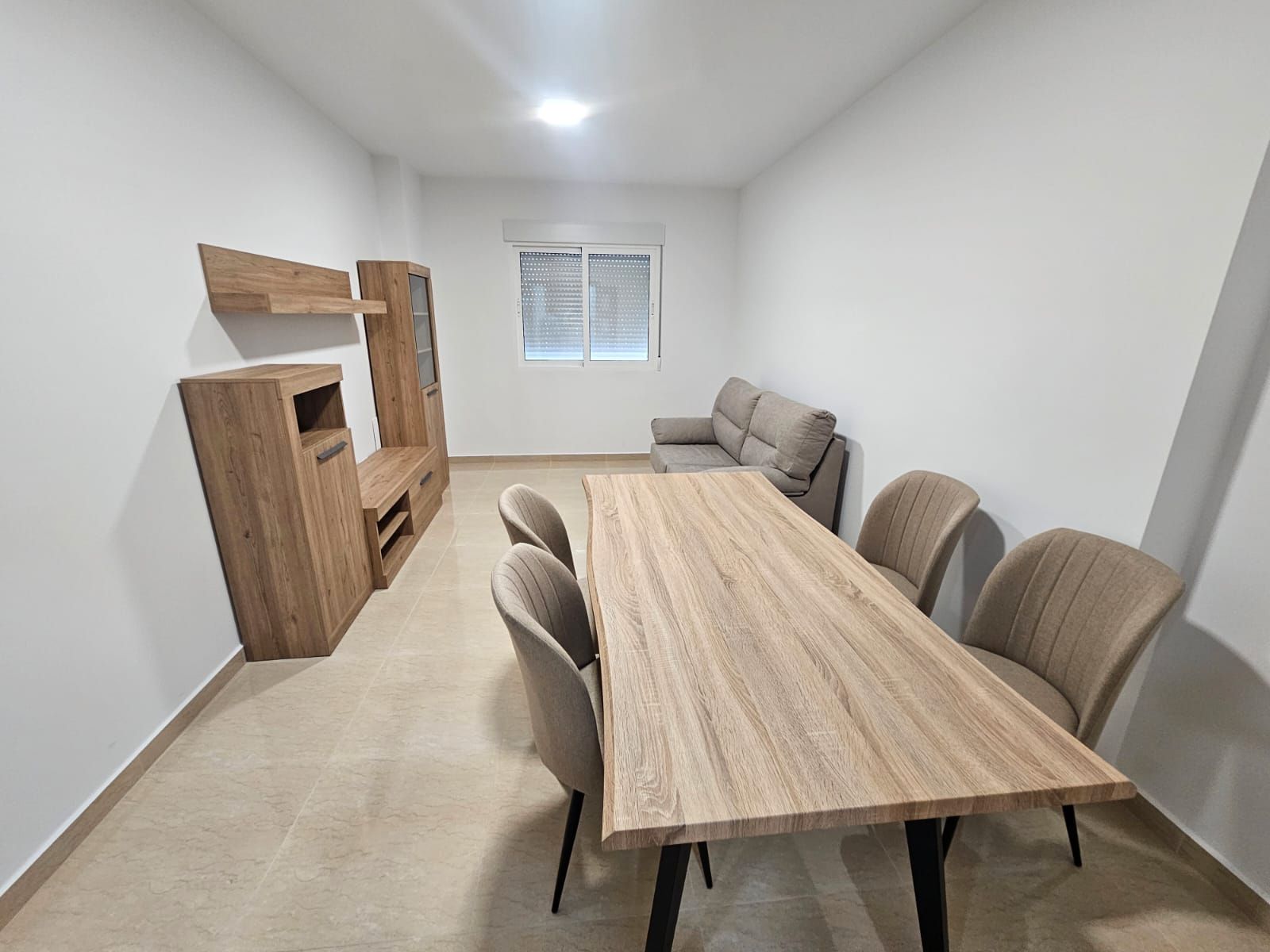 Living room of Flat for sale in Fuente Álamo de Murcia  with Air Conditioner, Heating and Private garden