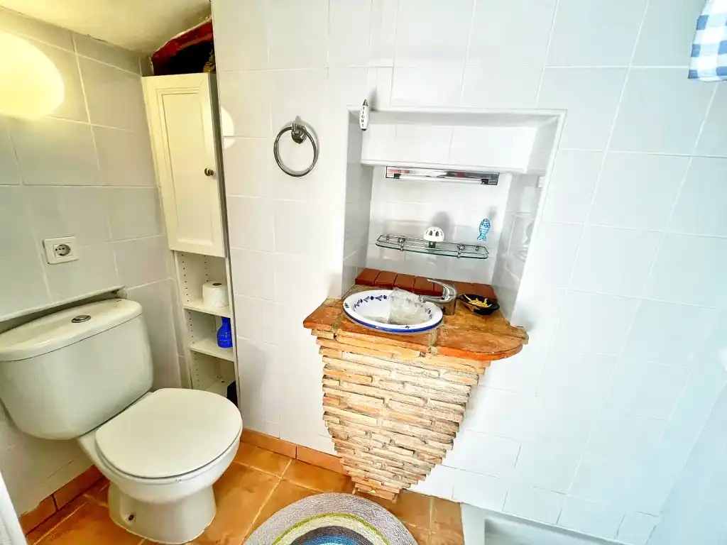Baño de Finca rústica en venta en Iznate con Terraza