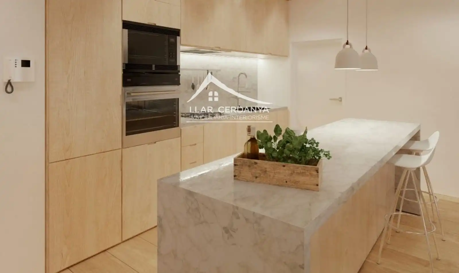 Cocina de Piso en venta en Bellver de Cerdanya con Terraza