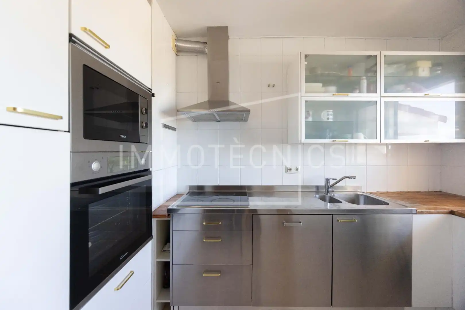 Cocina de Casa adosada en venta en Caldes d'Estrac con Aire acondicionado, Calefacción y Terraza