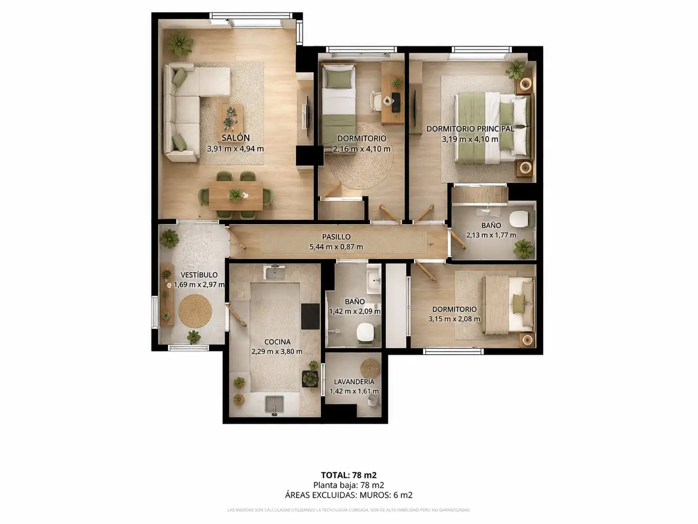 Piso en venta en Fuenlabrada