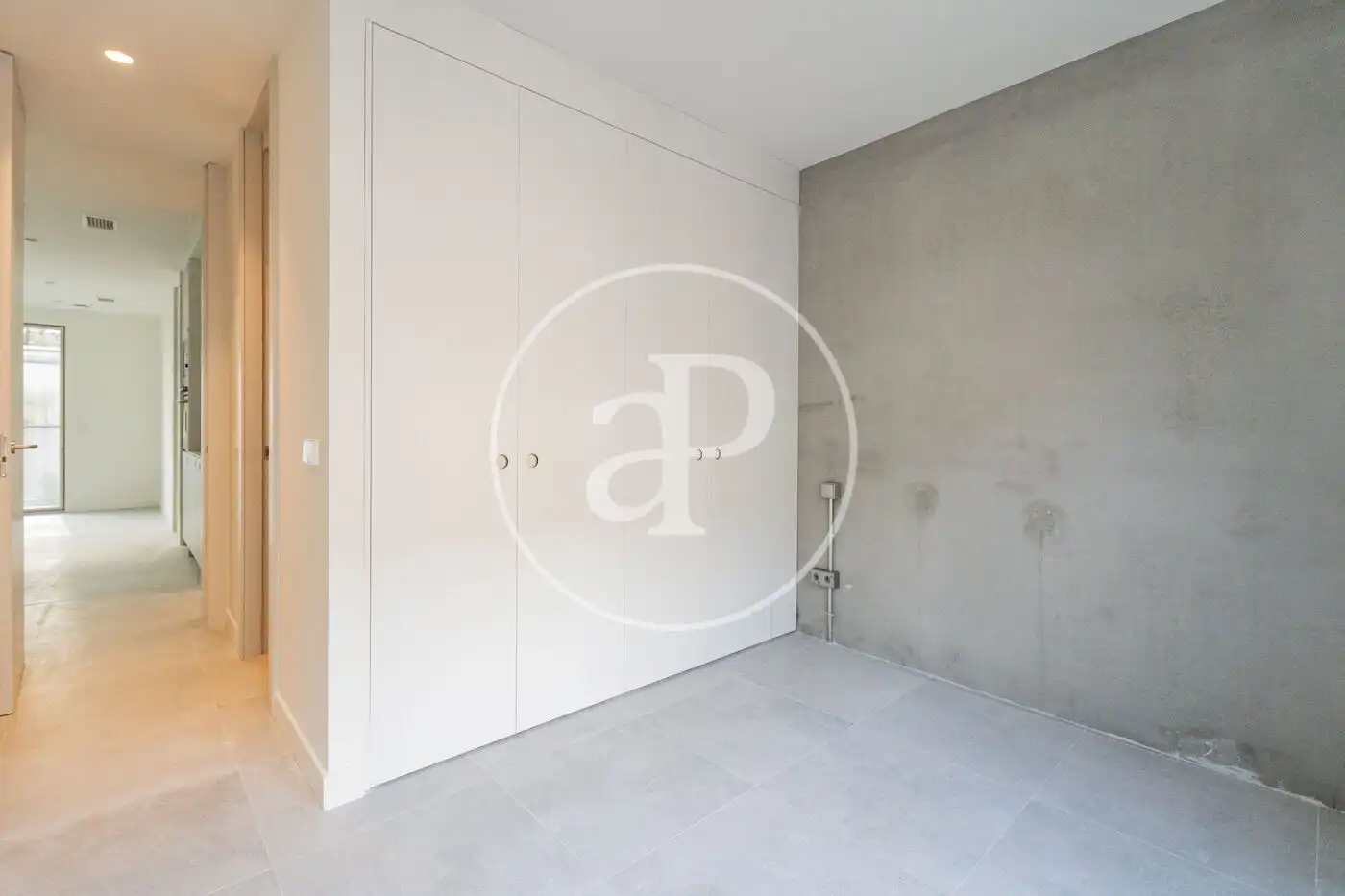 Habitación de Piso de alquiler en Madrid con Aire acondicionado, Calefacción y Jardín privado