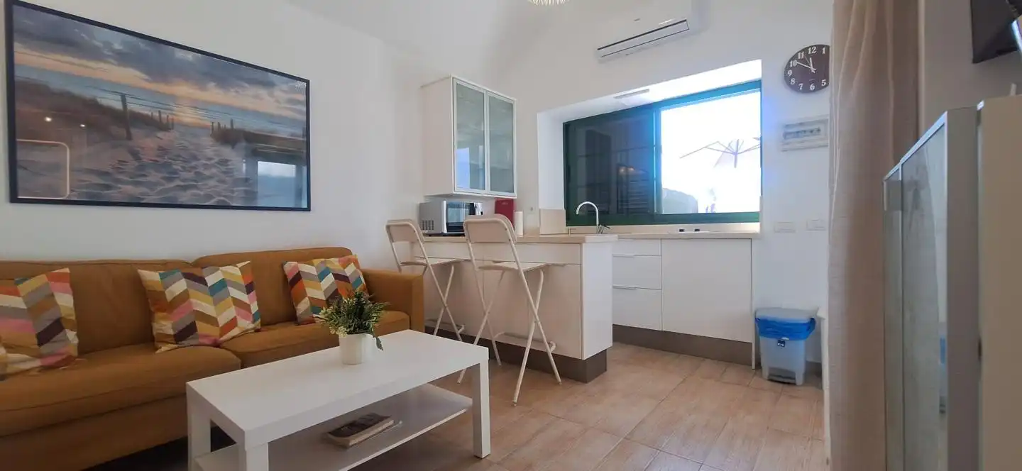 Sala de estar de Casa o chalet de alquiler en San Bartolomé de Tirajana con Aire acondicionado, Terraza y Amueblado