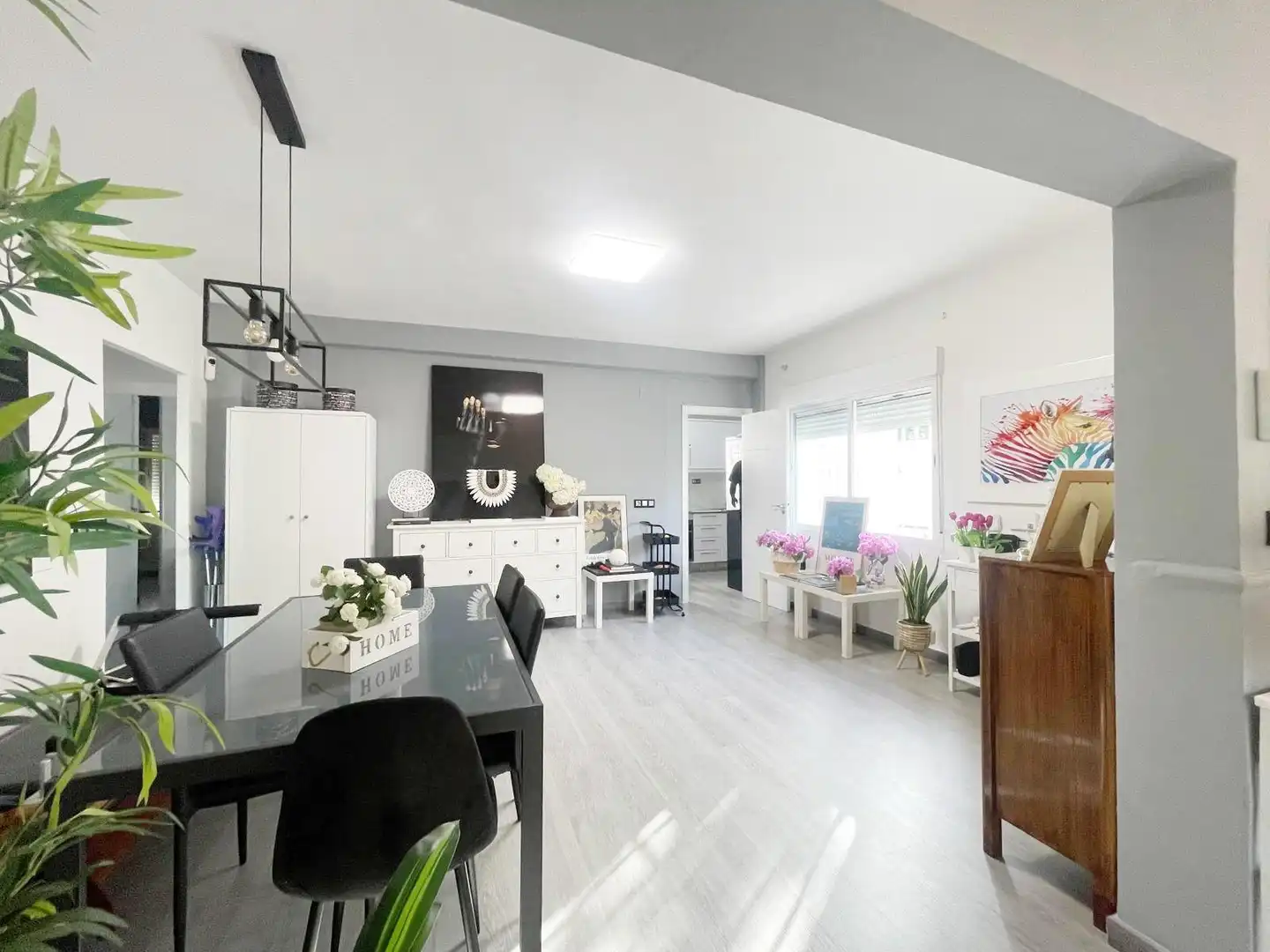 Sala d'estar de Casa o xalet de lloguer en Dénia amb Aire condicionat, Calefacció i Jardí privat