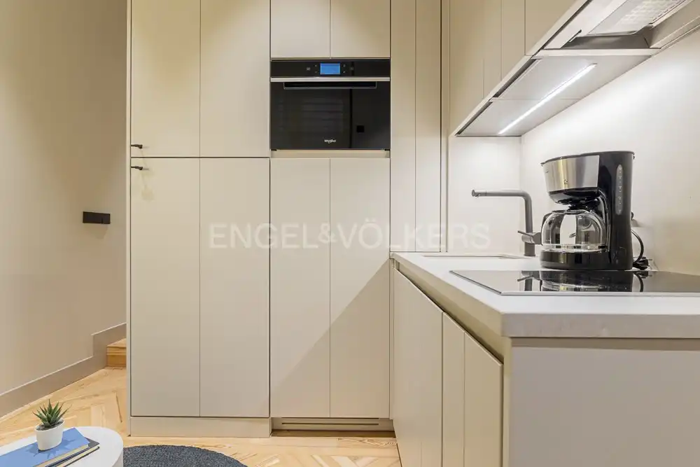 Cocina de Piso de alquiler en Madrid con Aire acondicionado, Calefacción y Amueblado