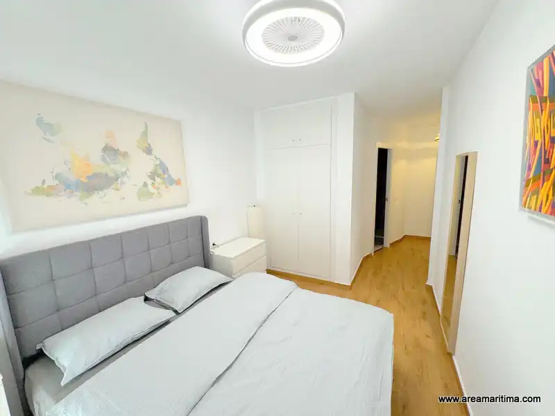 Bedroom of Flat for rent in Alboraya  with Air Conditioner, Parquet flooring and Furnished