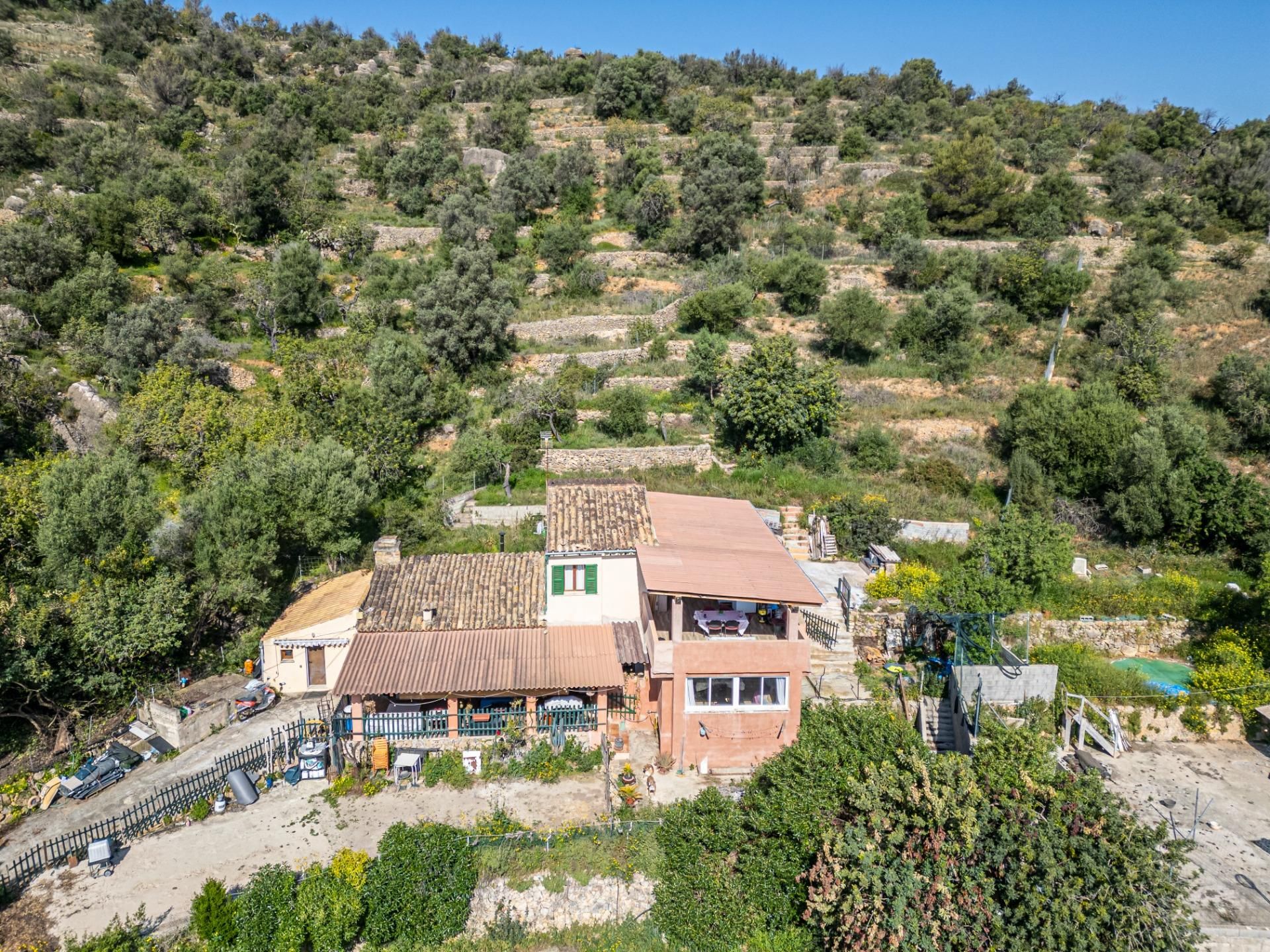 Vista exterior de Finca rústica en venda en Alaró amb Calefacció, Jardí privat i Terrassa