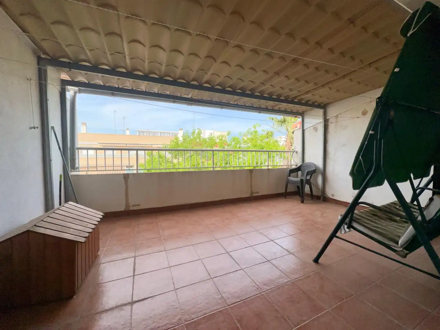 Balcony of Detached homes for sale in Sagunto / Sagunt  with Air Conditioner, Heating and Terrace