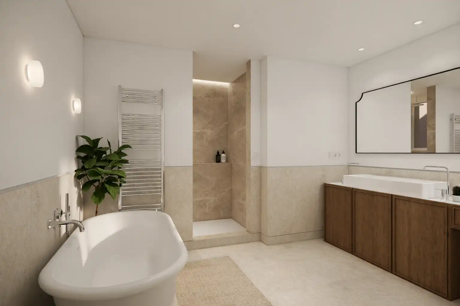 Baño de Piso en venta en Madrid con Calefacción, Trastero y Balcón
