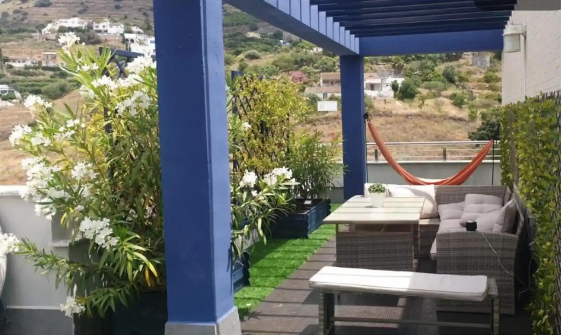 Terrasse von Wohnung zur Miete in Velilla - Velilla Taramay