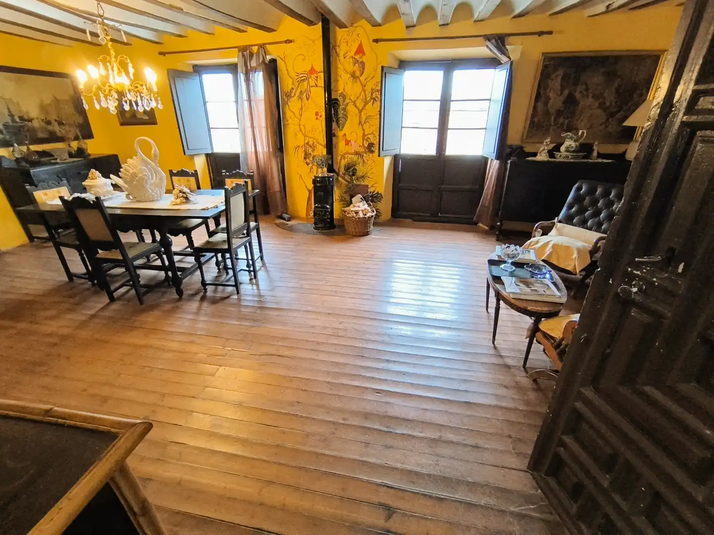Comedor de Finca rústica en venta en Amusco, Palencia
