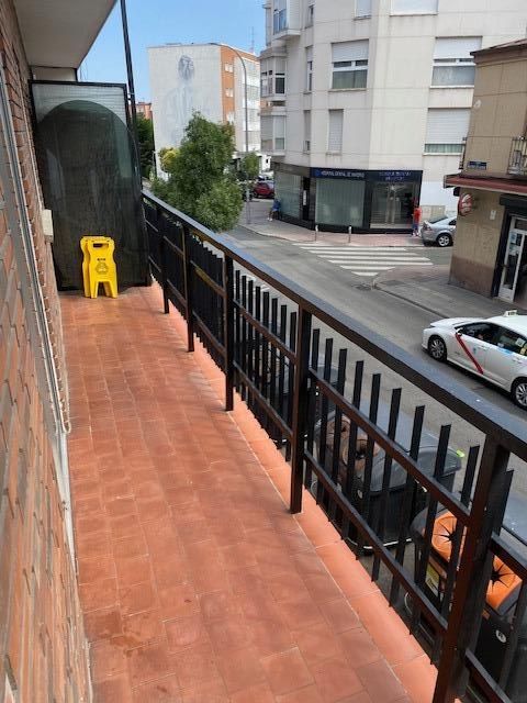 Exterior view of Flat for sale in  Madrid Capital  with Heating, Parquet flooring and Terrace