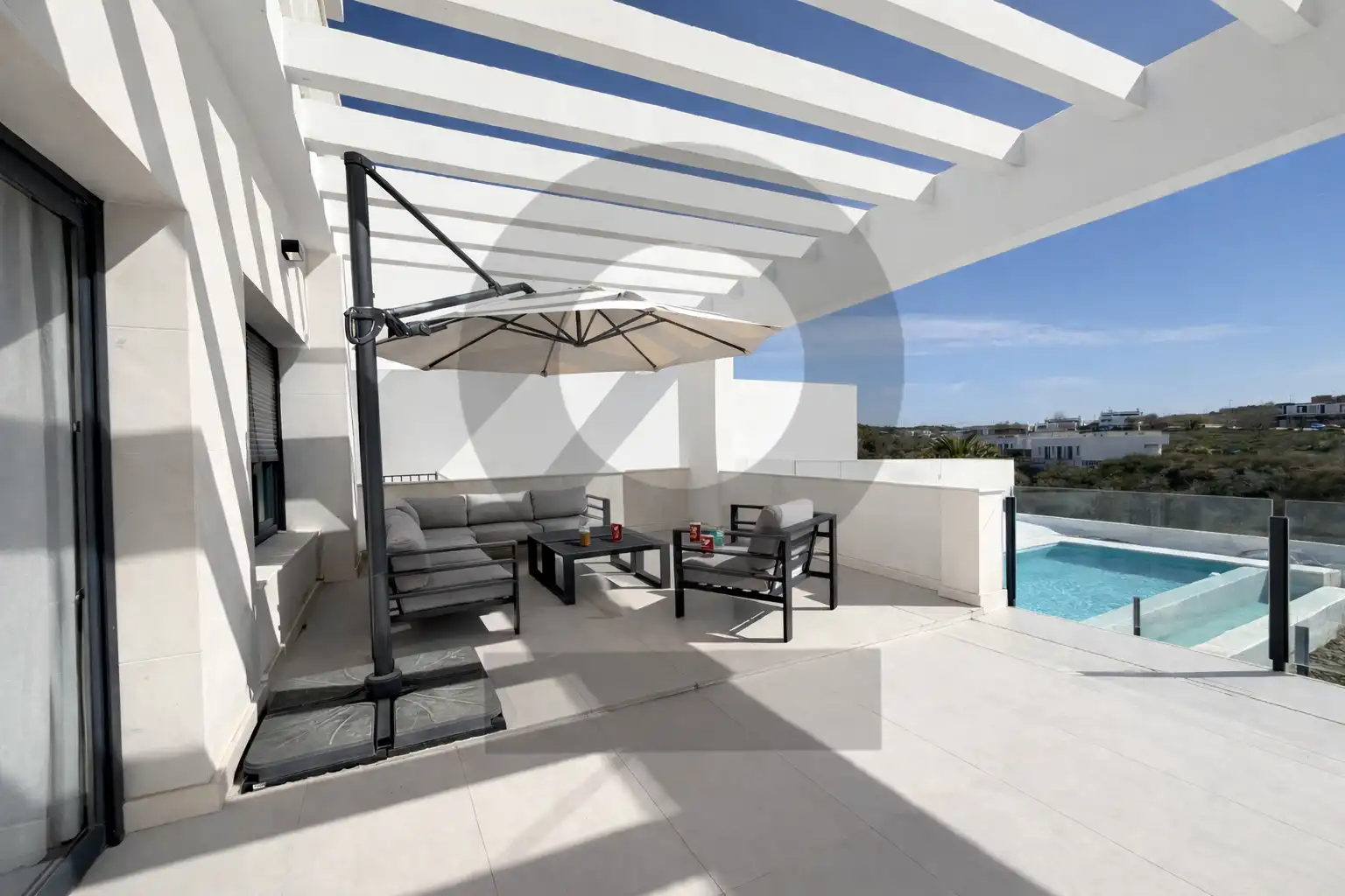 Terraza de Casa o chalet en venta en Majadahonda con Aire acondicionado, Calefacción y Jardín privado