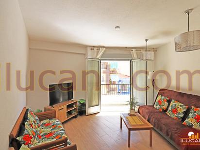 Living room of Flat for sale in Alicante / Alacant  with Air Conditioner, Terrace and Balcony