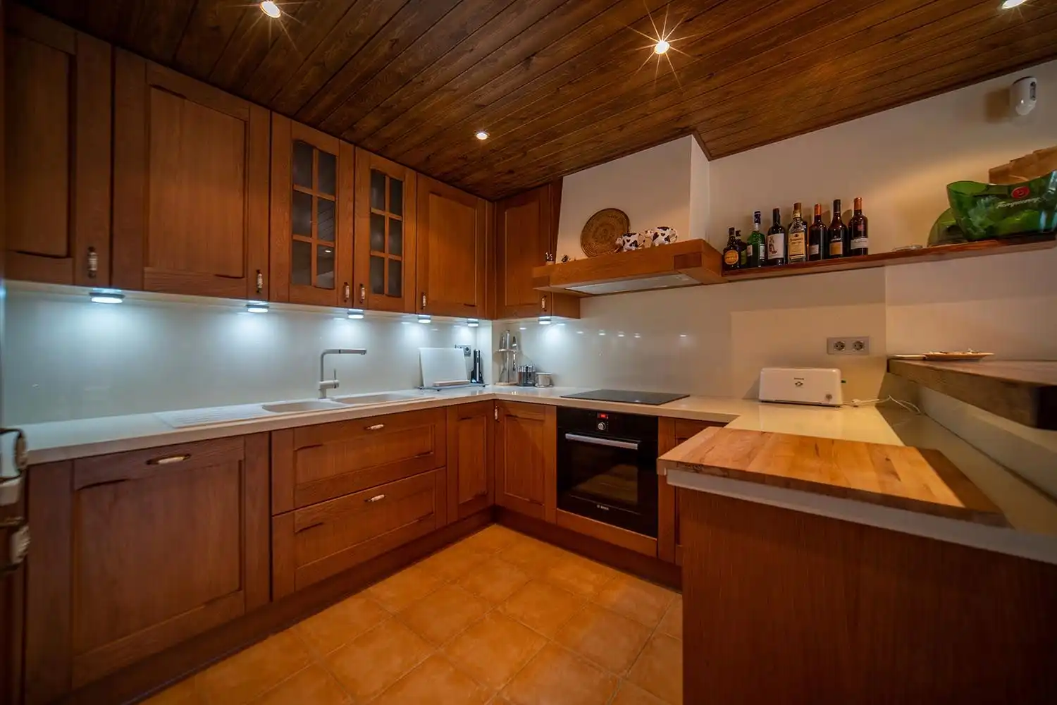 Cocina de Casa o chalet en venta en Vielha e Mijaran con Jardín privado, Parquet y Terraza