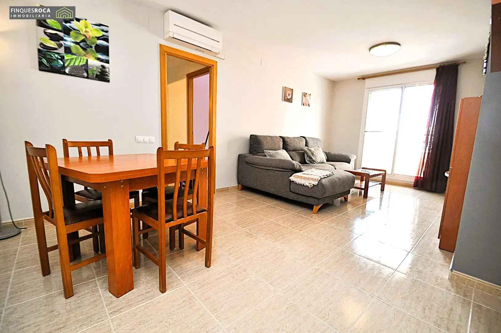 Sala de estar de Apartamento en venta en La Ràpita con Amueblado