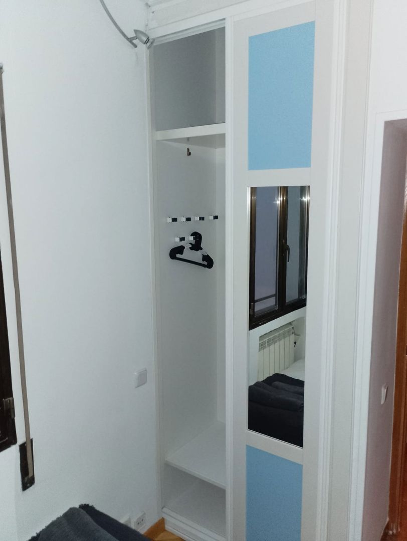 Bedroom of Flat to share in  Madrid Capital  with Heating, Furnished and Oven