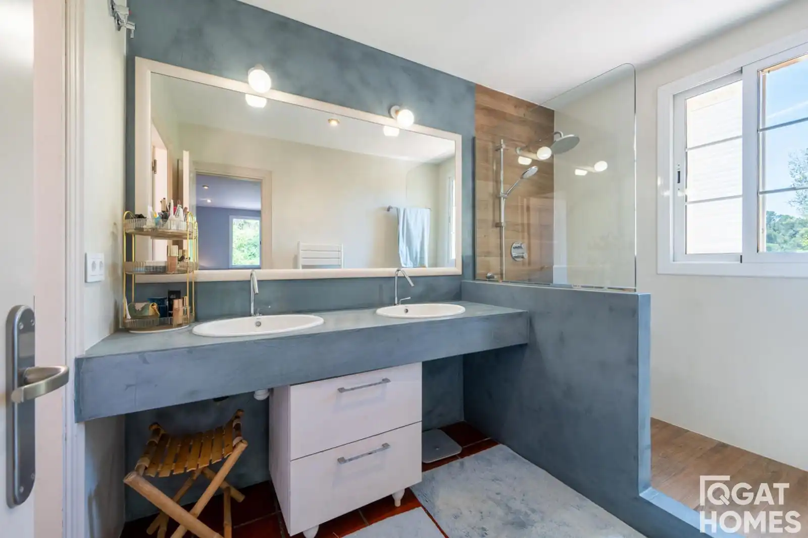 Bathroom of Houses for sale in Sant Cugat del Vallès  with Heating, Terrace and Storage room