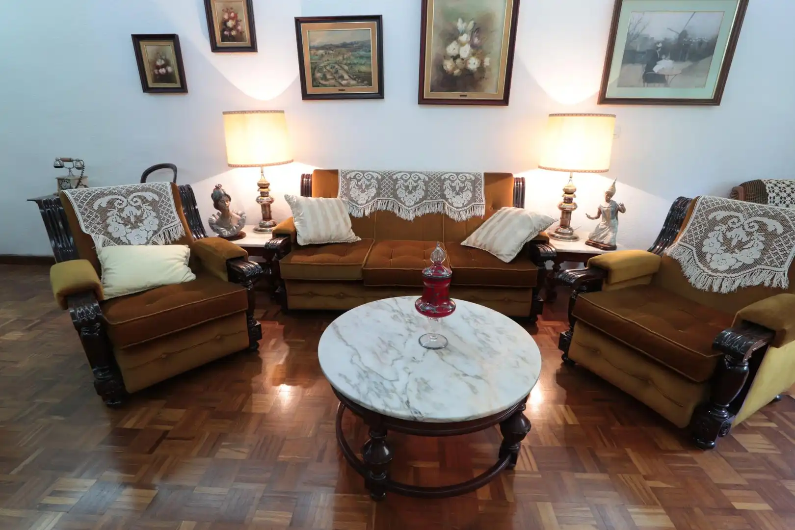 Sala d'estar de Pis en venda en Cartagena amb Calefacció i Parquet