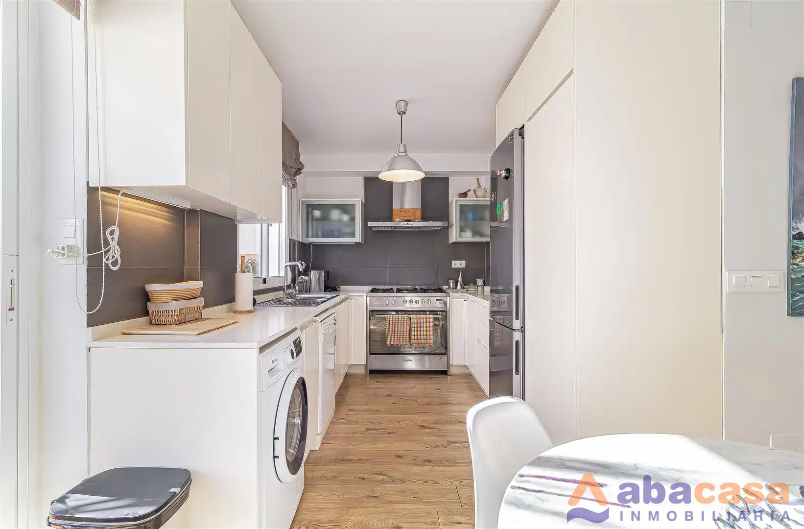 Cocina de Casa adosada en venta en Cartagena con Aire acondicionado, Jardín privado y Parquet