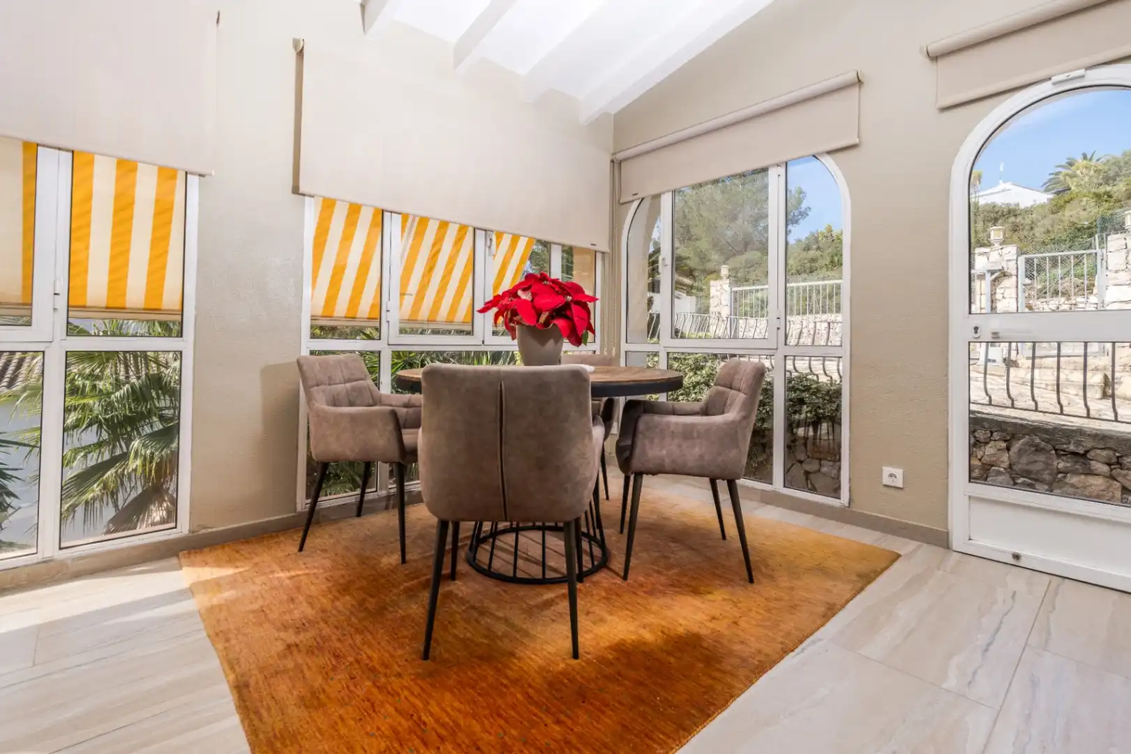 Dining room of Houses for sale in Dénia  with Air Conditioner, Heating and Private garden