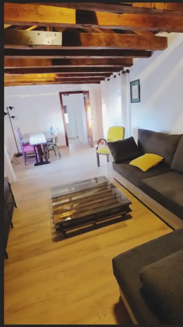 Wohnzimmer von Wohnung zur Miete in Toledo mit Klimaanlage, Heizung und Möbliert