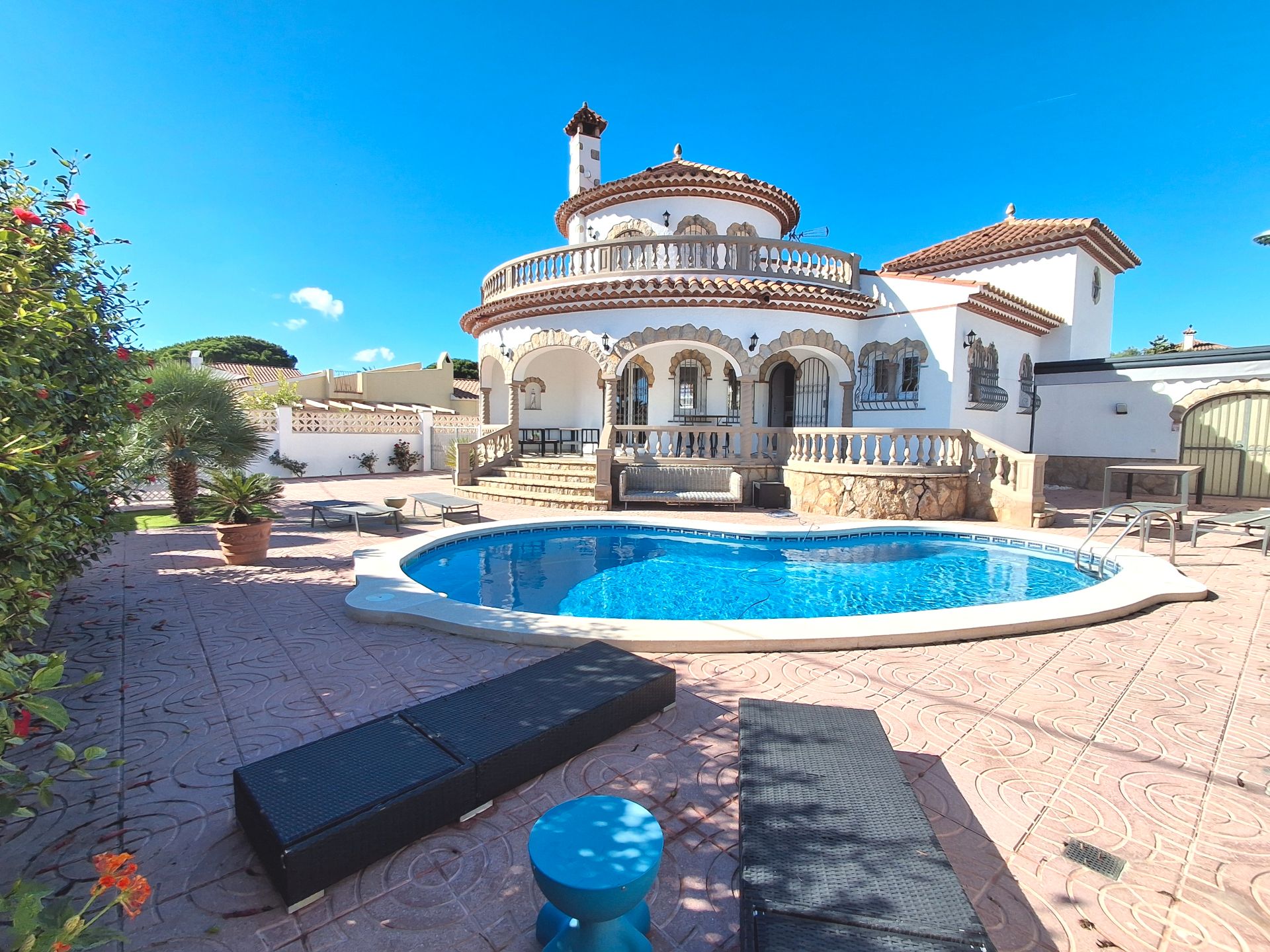 Swimming pool of House or chalet for sale in Mont-roig del Camp  with Air Conditioner, Private garden and Terrace