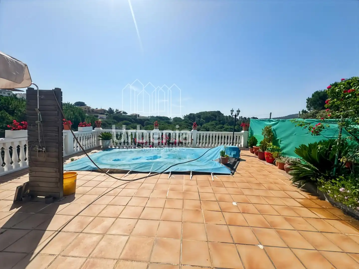 Vista exterior de Casa o xalet en venda en Sant Iscle de Vallalta amb Aire condicionat, Calefacció i Terrassa