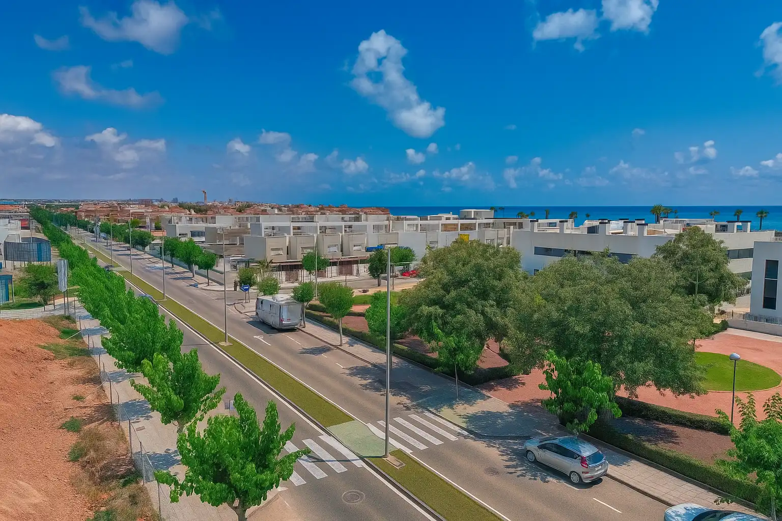 Vista exterior de Apartamento en venta en Pilar de la Horadada con Aire acondicionado, Calefacción y Jardín privado